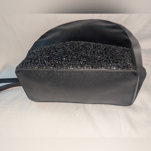 Kate Spade Greta Court Sammi Black Sparkle Backpack main image 11